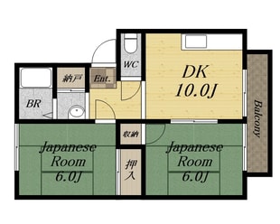 メゾン藤原台の物件間取画像